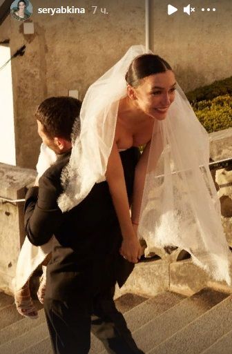 Ольга Серябкина выставила эксклюзивные фото со свадьбы