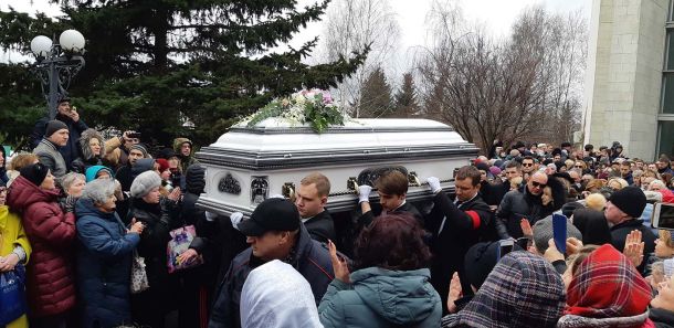 Похороны Юлии Норкиной Фото